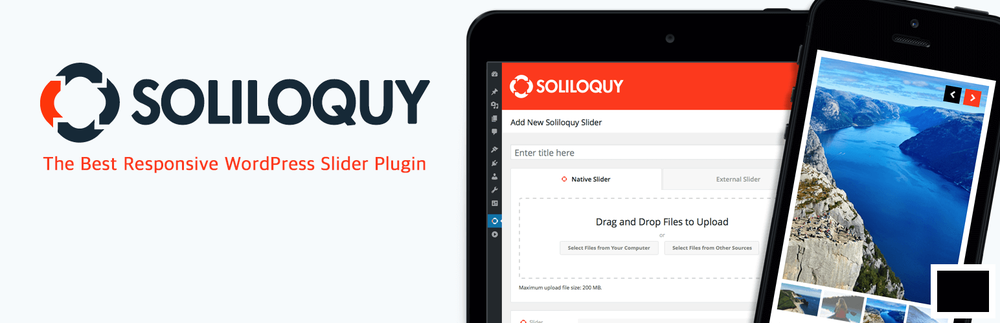 Soliloquy v2.6.0 - адаптивный слайдер для WordPress