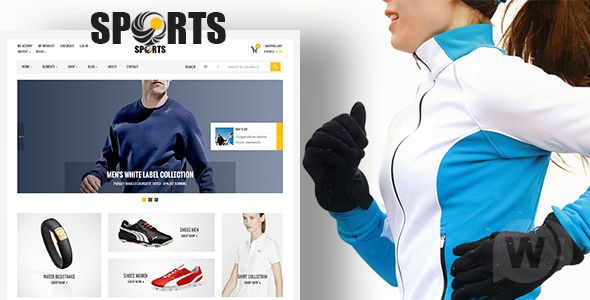 Sport Shop v2.3 - шаблон спортивного интернет магазина WordPress