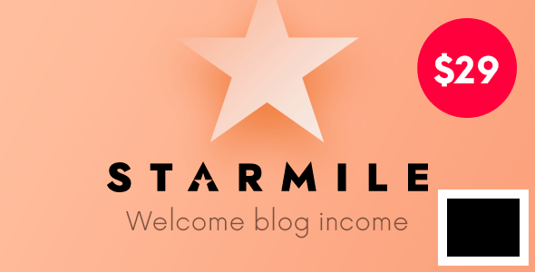 Starmile v1.1 – многоцелевой шаблон блога WordPress