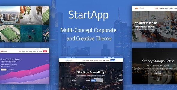 StartApp v1.4.4 - корпоративная тема WordPress