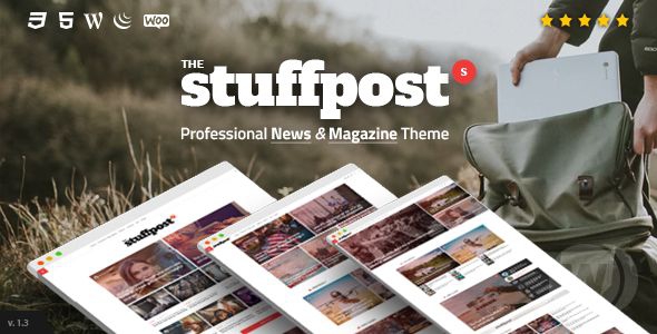 StuffPost v1.3.6 - новостной шаблон для WordPress