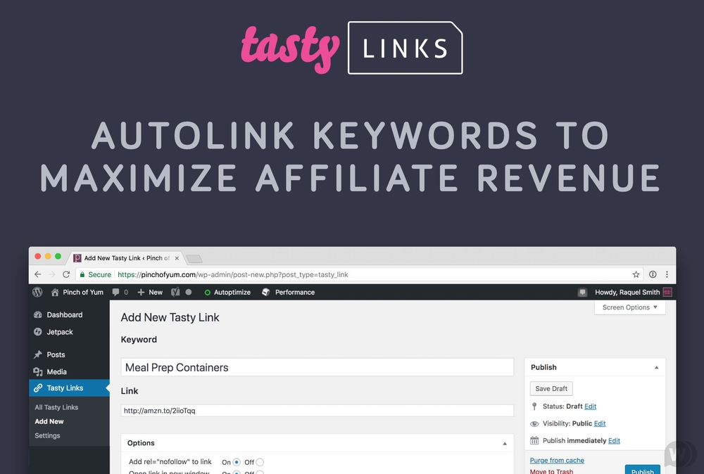 Tasty Links v0.8.0