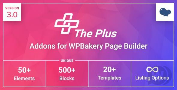 The Plus Addons for WPBakery Page Builder v3.0.0 NULLED