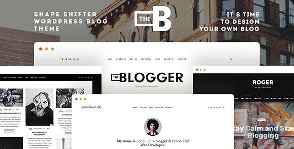 TheBlogger v2.1.2 - WordPress тема для блоггеров