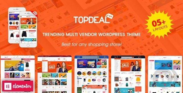 TopDeal v2.3.0 NULLED - многопользовательский шаблон интернет магазина WordPress