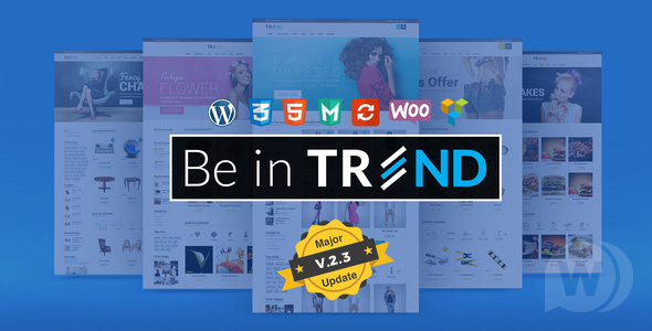 Trend v2.6 - адаптивный WooCommerce WordPress шаблон