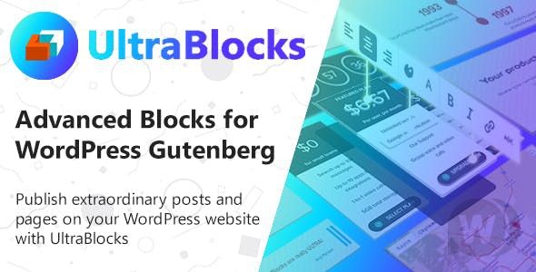 UltraBlocks v1.0.4 - премиум блоки для Wordpress Gutenberg