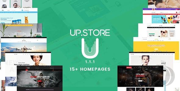 UpStore v1.3.5 - адаптивная многоцелевая тема WordPress