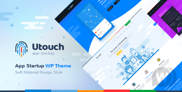 Utouch Startup v3.1 - шаблон для стартапа WordPress