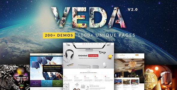VEDA v3.4 - многоцелевая тема WordPress