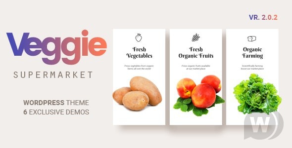 Veggie v2.0.8 | тема WordPress для овощного и фруктового магазина