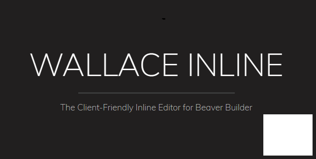 Wallace Inline v2.2.17 - Front-end редактор для Beaver Builder