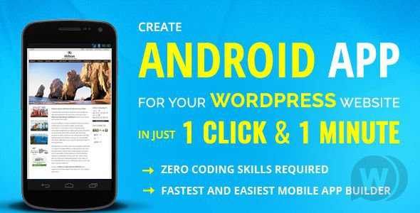 Wapppress v3.0.19 - создание мобильного приложения Android для Wordpress