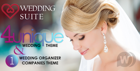 Wedding Suite v2.6.4 - свадебный шаблон WordPress