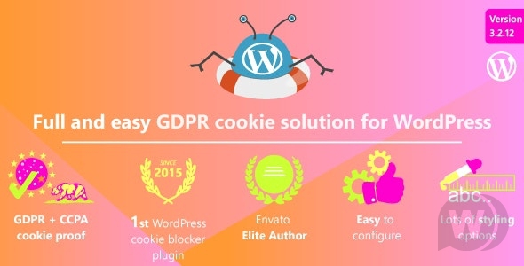 WeePie Cookie Allow v3.2.12 NULLED - плагин GDPR для WordPress