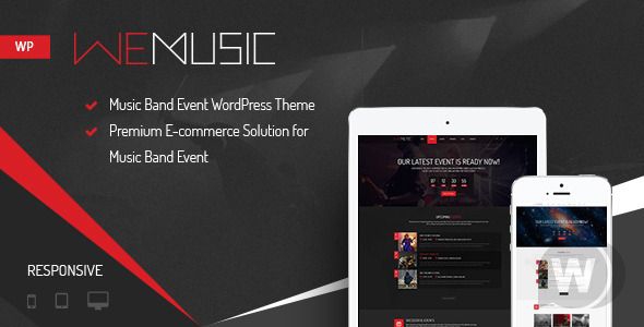 WeMusic v1.7.6 – музыкальный шаблон WordPress