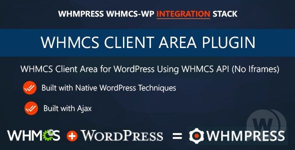 WHMCS Client Area v3.3 NULLED - клиентская область WHMCS в WordPress