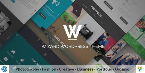 Wizard v3.0 - тема портфолио WP