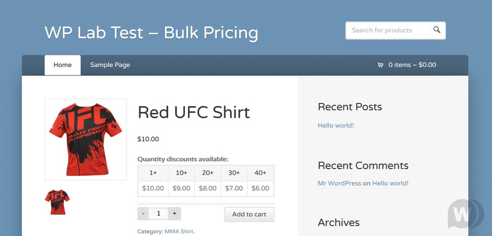 WooCommerce Bulk Pricing v1.9.6