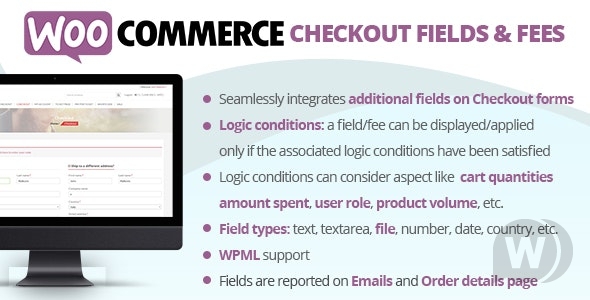 WooCommerce Checkout Fields & Fees v6.9 NULLED