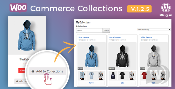 WooCommerce Collections v1.4.1 - коллекции WooCommerce