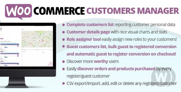 WooCommerce Customers Manager v25.4 NULLED - расширенное управление покупателями WooCommerce
