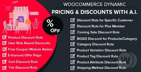 WooCommerce Dynamic Pricing & Discounts with AI v1.6.3 NULLED