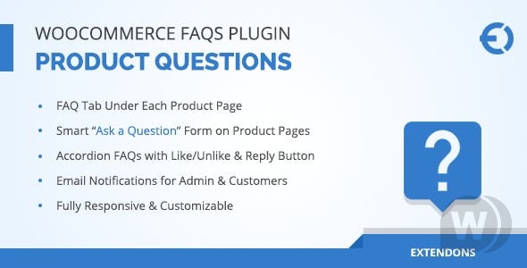 WooCommerce FAQ Plugin v1.0.5 - плагин часто задаваемых вопросов для WooCommerce