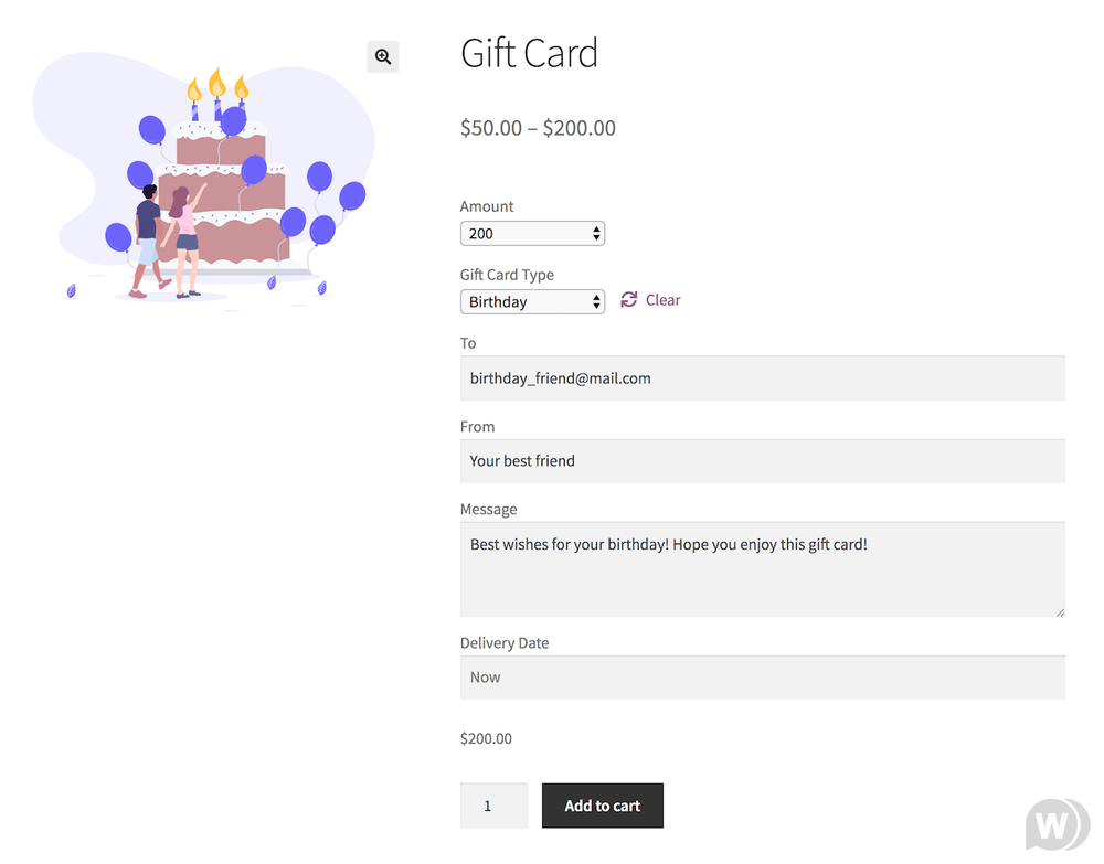 WooCommerce Gift Cards v1.5.6