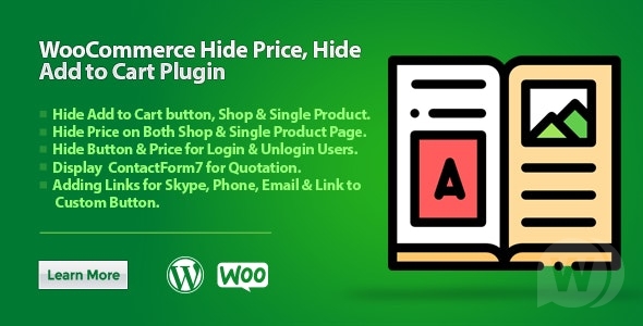 WooCommerce Hide Price, Hide Add to Cart Plugin v1.0.4