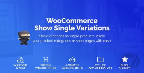 WooCommerce Show Variations as Single Products v1.0.6