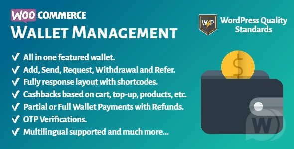 WooCommerce Wallet Management v2.0.2 NULLED | All in One