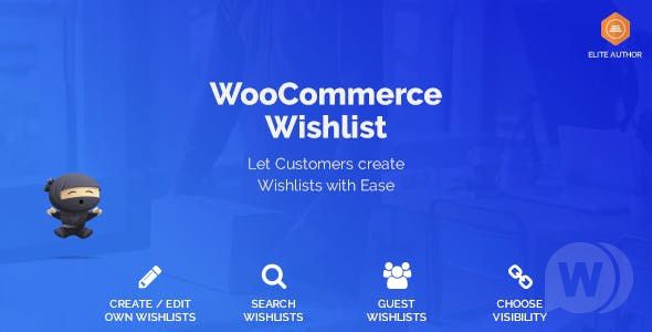 WooCommerce Wishlist v1.0.11 - список желаний для WooCommerce