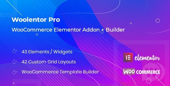 WooLentor Pro v1.8.4 NULLED - аддоны WooCommerce для Elementor