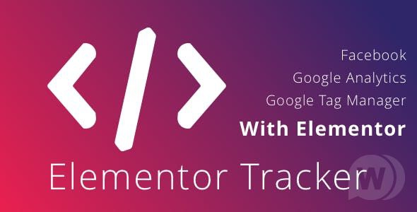 WordPress Elementor Tracker v0.1.5 - отслеживание событий с помощью Elementor
