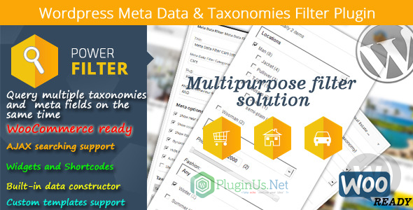 Wordpress Meta Data & Taxonomies Filter v2.2.8 - фильтр WordPress/WooCommerce