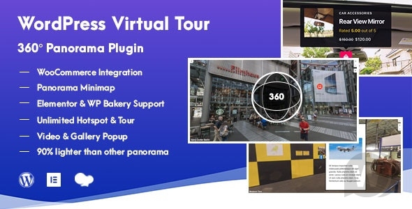 WordPress Virtual Tour 360 Panorama Plugin v1.0.5