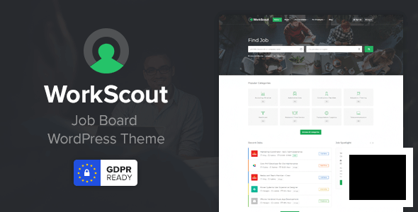 WorkScout v2.0.31 NULLED - шаблон биржи труда WordPress