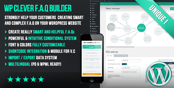 WP Clever FAQ Builder v1.38 - FAQ плагин для WordPress