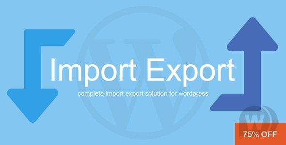 WP Import Export v3.5.0 NULLED - импорт/экспорт данных WordPress