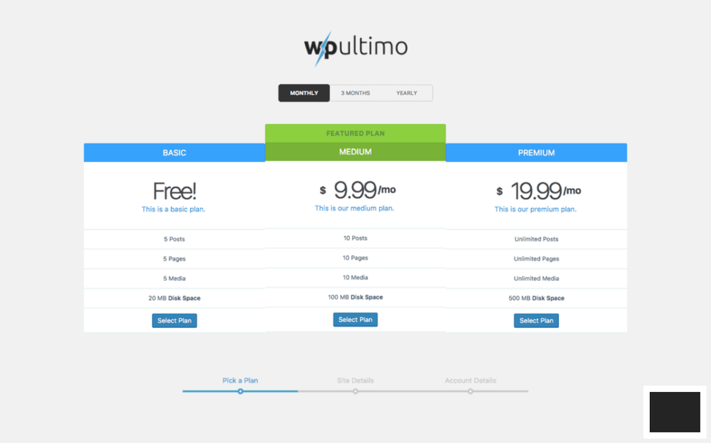 WP Ultimo v2.0.8 - инструмент для создания премиальной сети WP