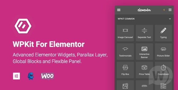 WPKit For Elementor v1.0.5 | виджеты для Elementor