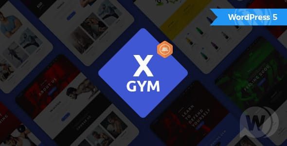 X-Gym v1.1.1 - WordPress шаблон для фитнес-клубов, спортзалов и фитнес-центров