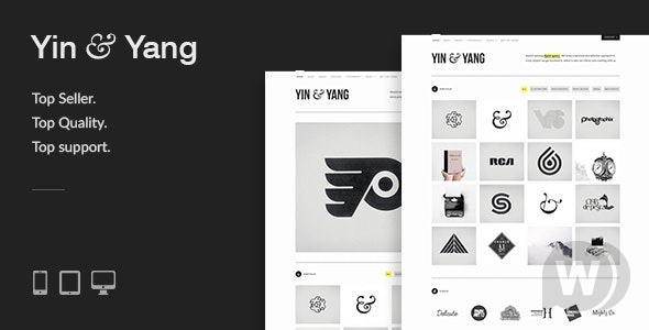 Yin & Yang v3.1.0: чистая и интерактивная тема портфолио WordPress