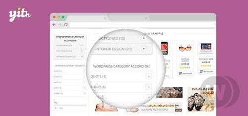 YITH WooCommerce Category Accordion Premium v1.0.33 - список категорий WooCommerce