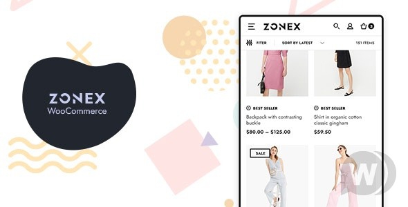 Zonex v1.0.9 - шаблон магазина одежды WooCommerce WordPress